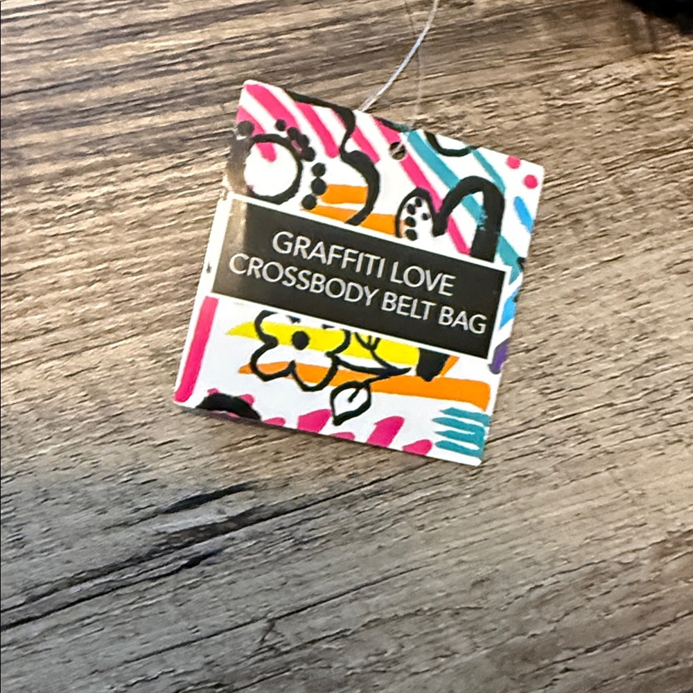 Brighton Multicolor Graphic Crossbody Belt Bag - Picture 3 of 8